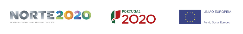 Projecto co-financiado por Norte2020, Portugal2020, Fundo Social Europeu